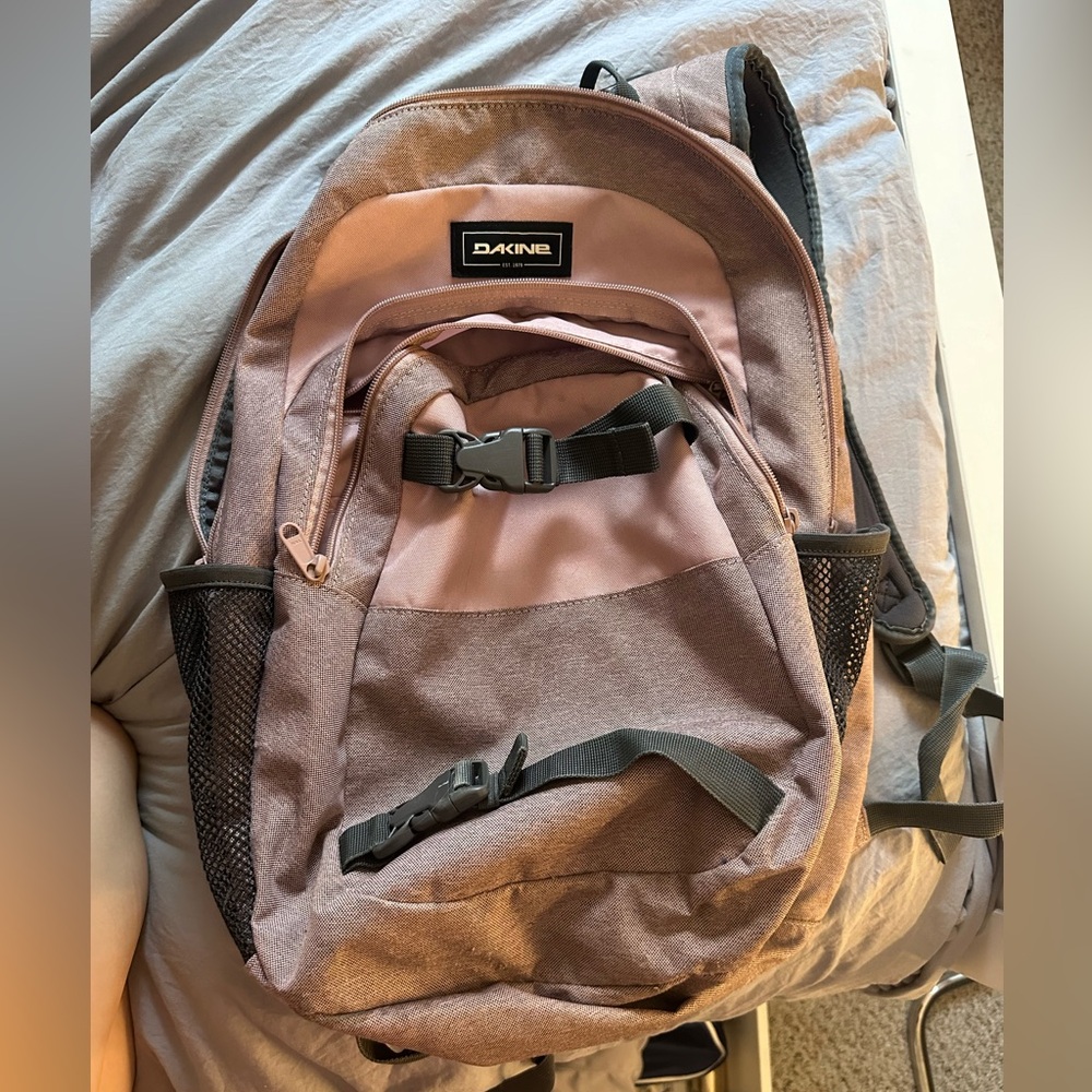Pink dakine backpack